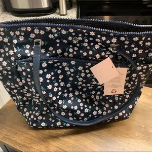 NWT AUTHENTIC KATE SPADE JOE FLEURETTE BABY BAG